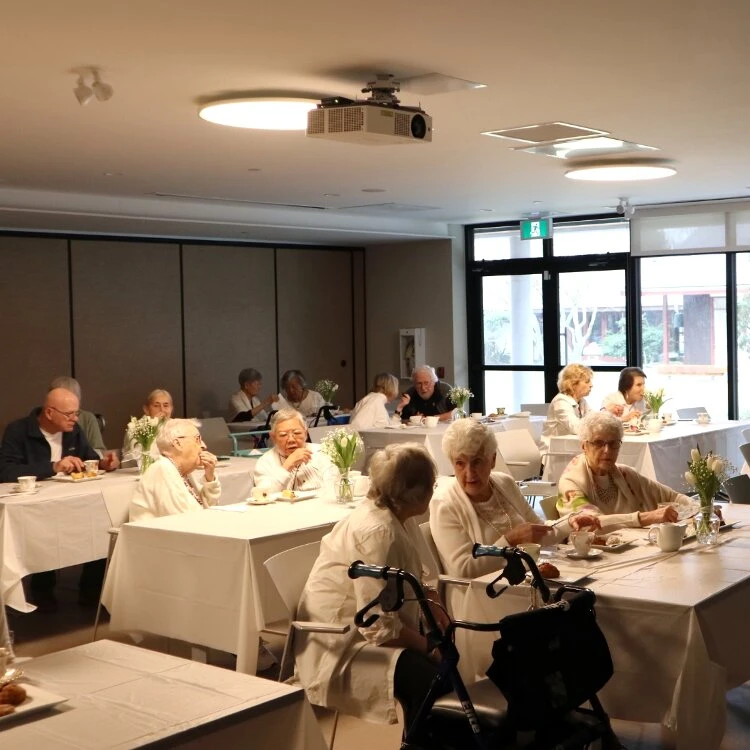 soft meals for seniors, breakfast in the dining area