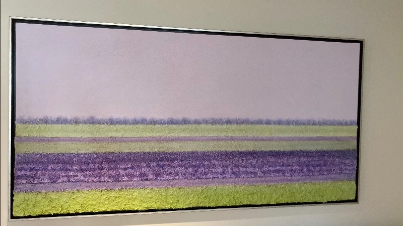 A beautiful painting inside senior living